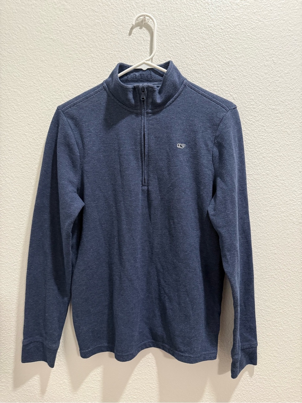 Vineyard Vines kids Navy Half-Zip Sweater